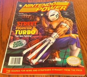 Nintendo Power Volume #51 Vintage 1993 Street Fighter II Turbo With Poster (39)